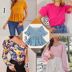 5 Blusas